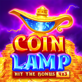 Coin Lamp slot cover with golden lamp
